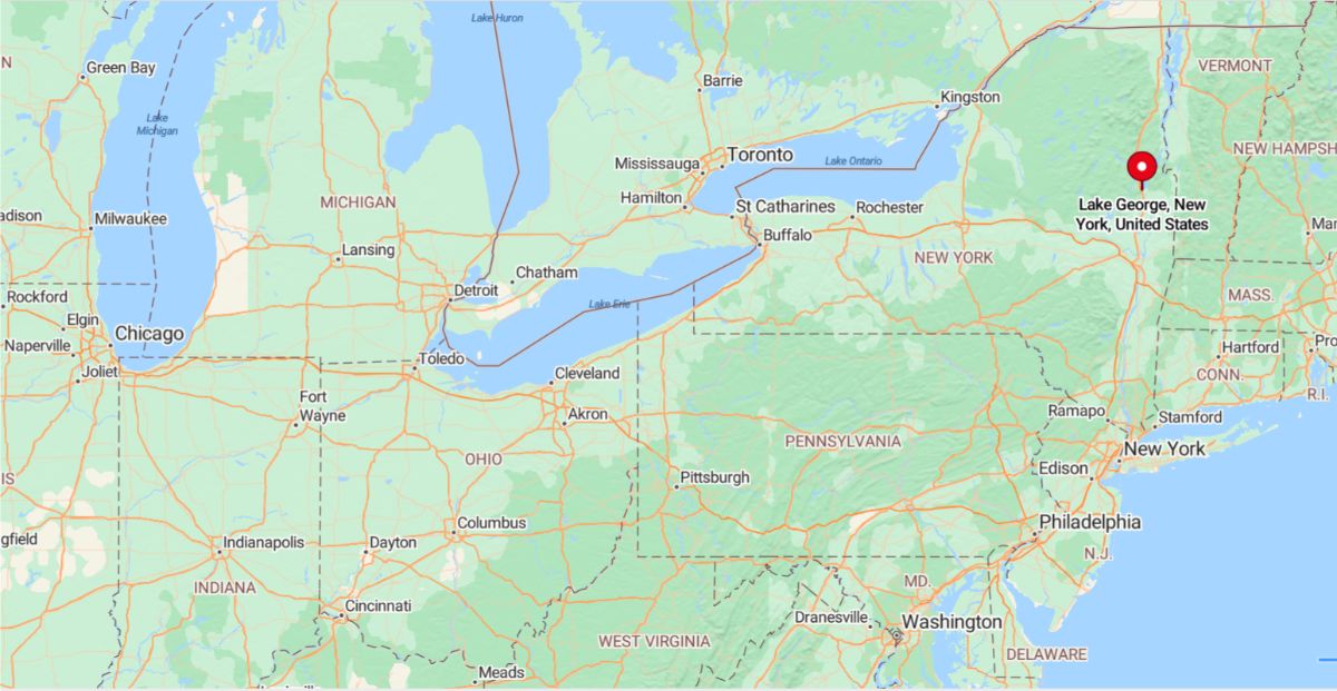 Lake George, NY, is a scenic resort town in the southeastern Adirondack Mountains,