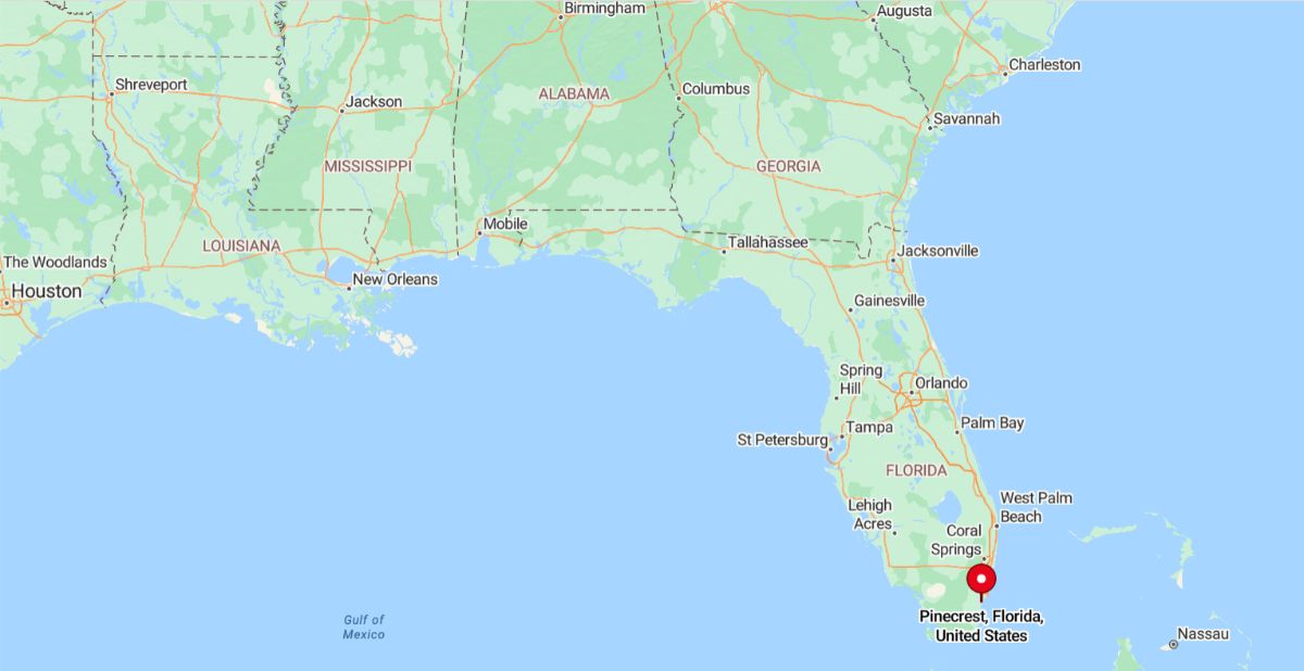 Pinecrest, FL, is an affluent suburban village in Miami-Dade County, located about 10 miles south of downtown Miami.