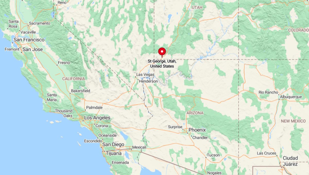 St. George, UT, is a rapidly growing city in southwestern Utah, located about 120 miles northeast of Las Vegas and 300 miles