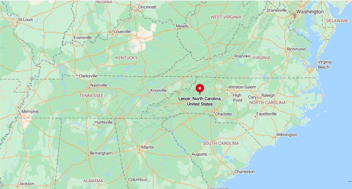 Lenoir, NC, is a small city in Caldwell County, located in the foothills of the Blue Ridge Mountains about 70 miles