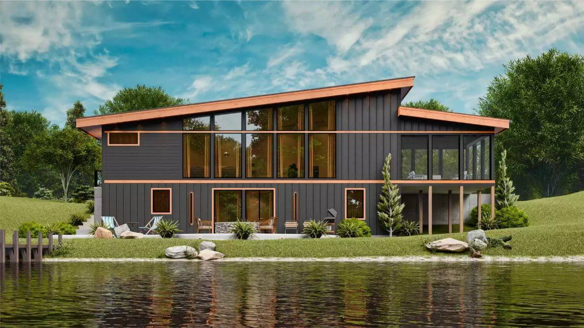 3-Bedroom Contemporary-Style Heartwood Home with Open Living Space and Finished Basement (Floor Plan)