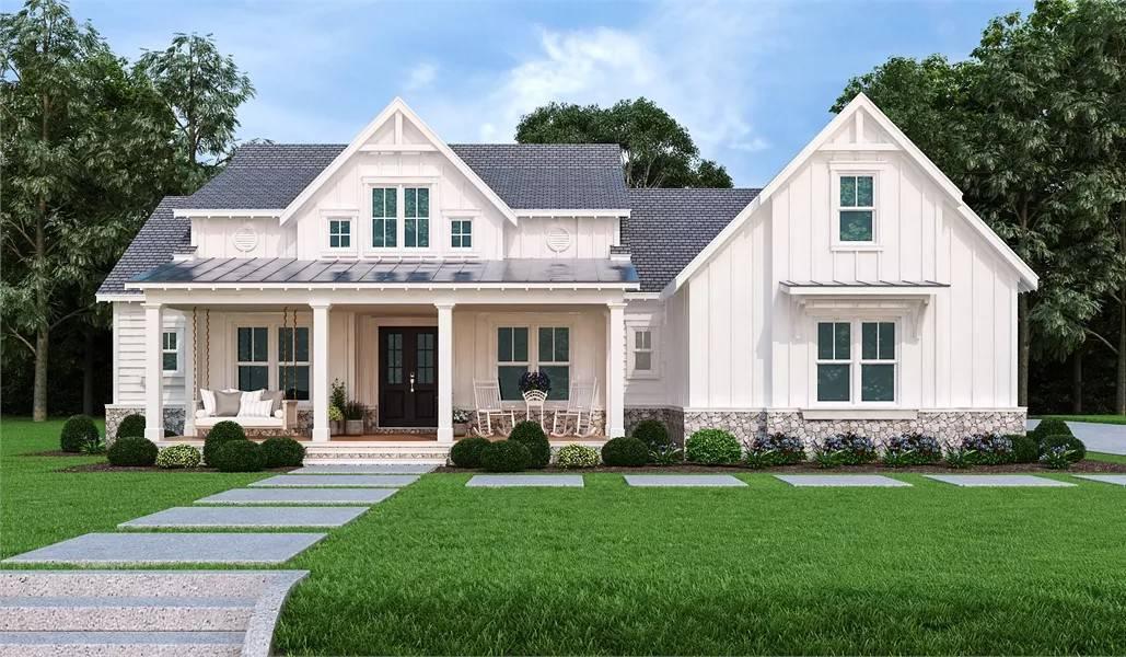 Craftsman Charm with a Porch Perfect for Sipping Lemonade