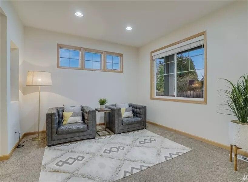 Bright Sitting Area Perfect for Morning Coffee