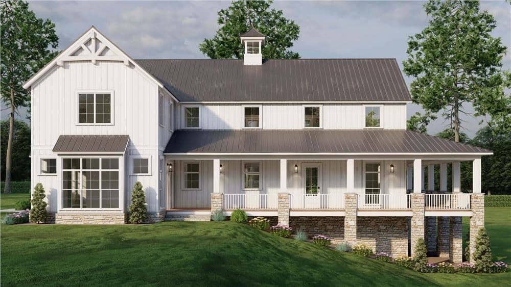Farmhouse Elegance With a Stunning Metal Roof