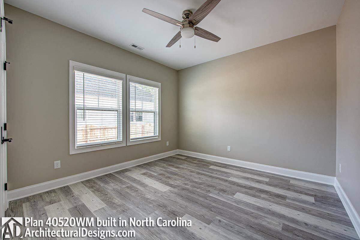 Versatile Room with Chic Gray-Toned Flooring