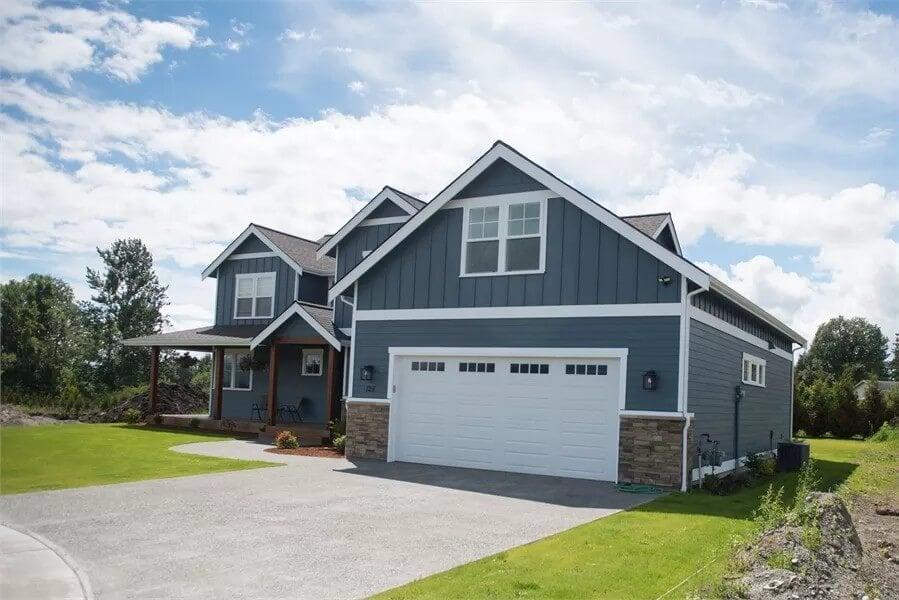 Wow, Check Out the Gabled Rooflines on This Craftsman Home