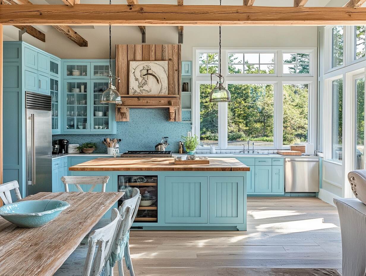 Cool, Calm, and Collected – 15 Fun Blue Kitchen Ideas for a Serene ...