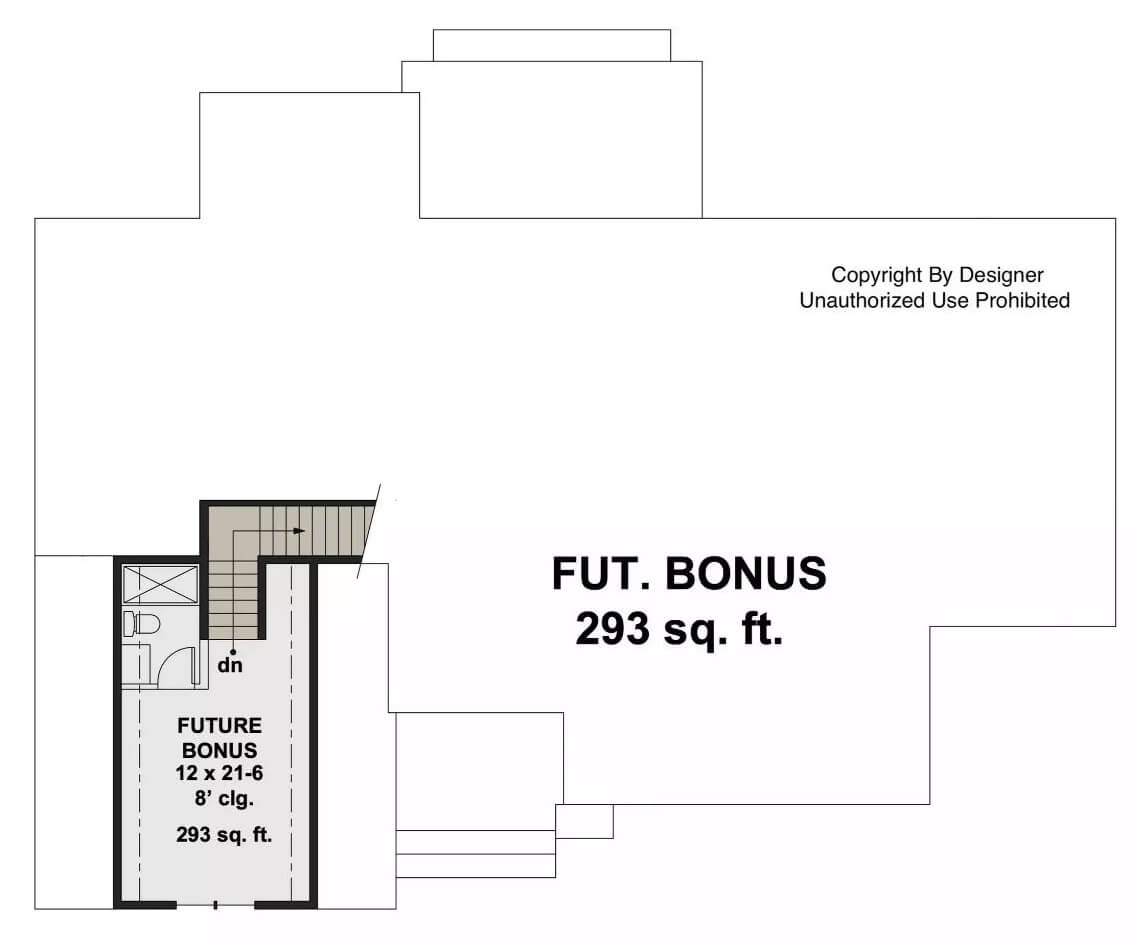Bonus Level Floor Plan