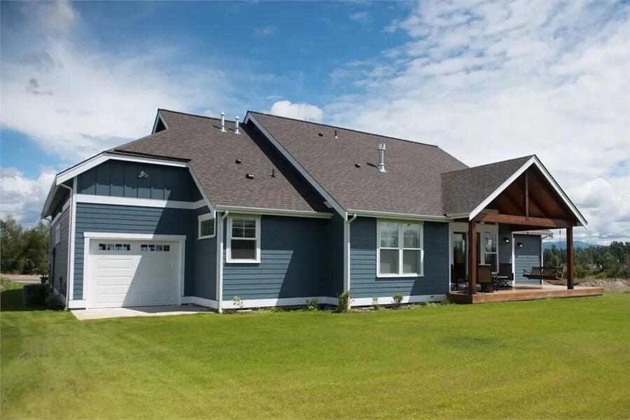 Youโll Love the Rear Porch on This Craftsman Beauty