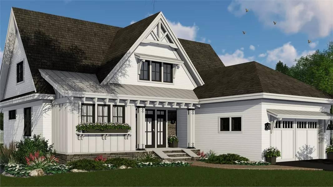 Classic Craftsman with Distinctive Rooflines and Window Box Charm