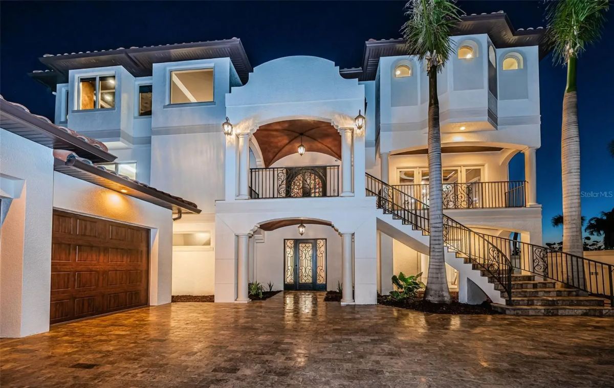 For $9,999,999, here’s what you get in Redington Beach. This exceptional 2014-built beachfront estate offers 5 bedrooms, 6 bathrooms,