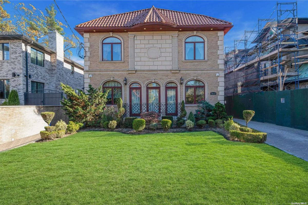 In Jamaica Estates, this is an example of what you can buy for $4,999,000. Built in 2011,