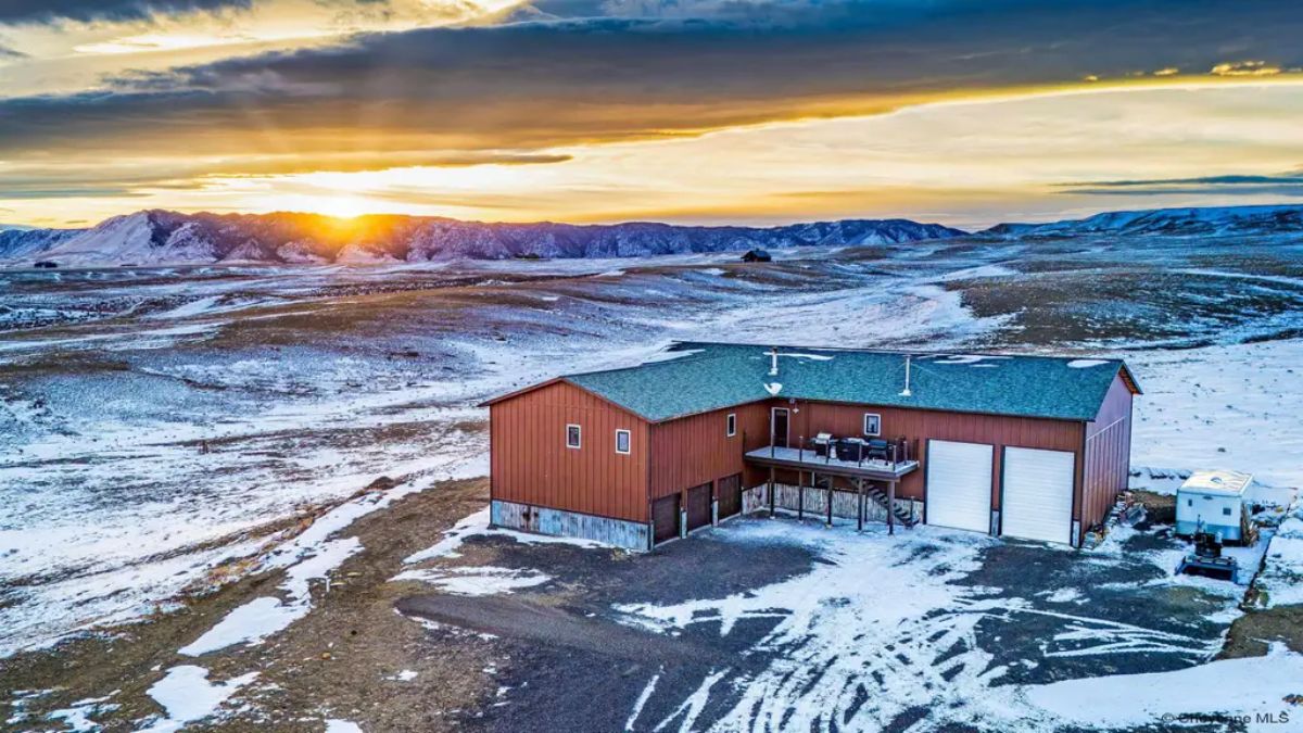 All this for $965,000 in Laramie. This Wyoming modern farmhouse is a stunning 4-bedroom, 3-bathroom home with 5,200 sq. ft.,