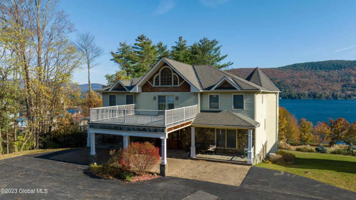 This home in Lake George is listed at $4,999,000. Built in 2004, this 6-bedroom, 5-bathroom home offers 3,868 sq. ft.