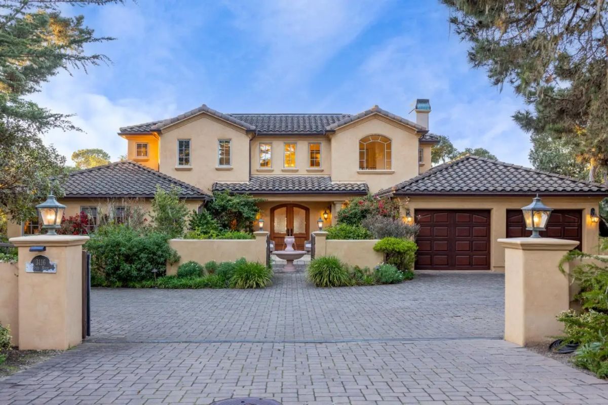 All this for $4,999,999 in Pebble Beach. This 3,615 sq ft Mediterranean-style home in Pebble Beach features 4 bedrooms, 4 bathrooms