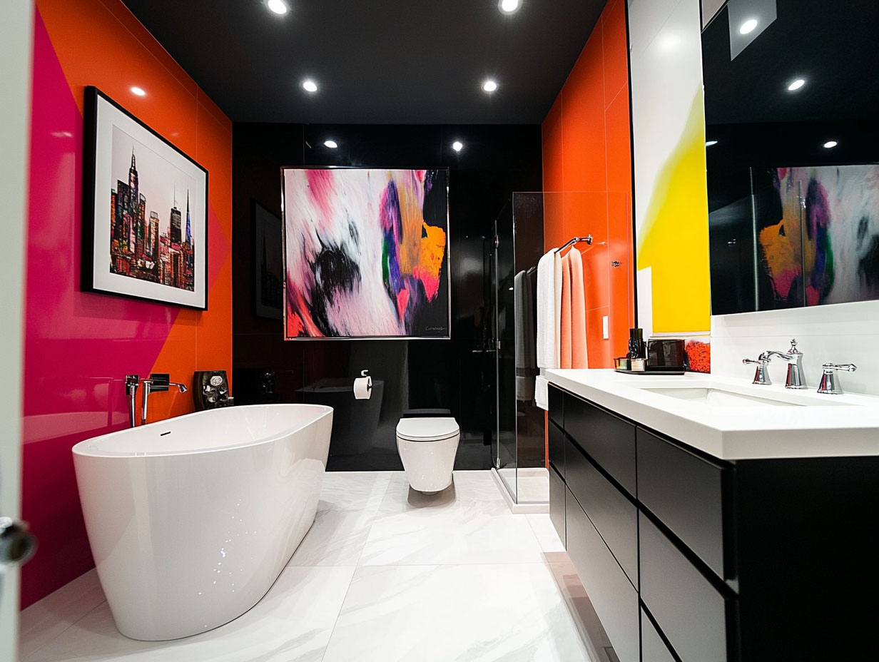 Who Says Bathrooms Have to Be Neutral? 15 Bold and Bright Ideas – Home ...