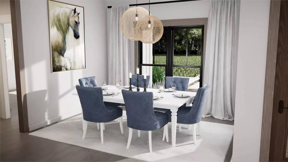 Notice the Subtle Elegance of This Dining Room