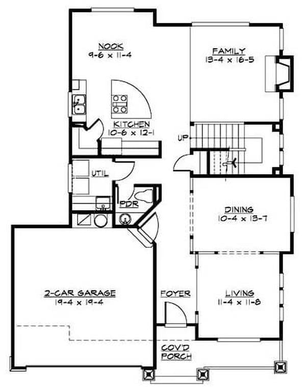 Functional Flow on the Main Floor With a Cozy Family Room