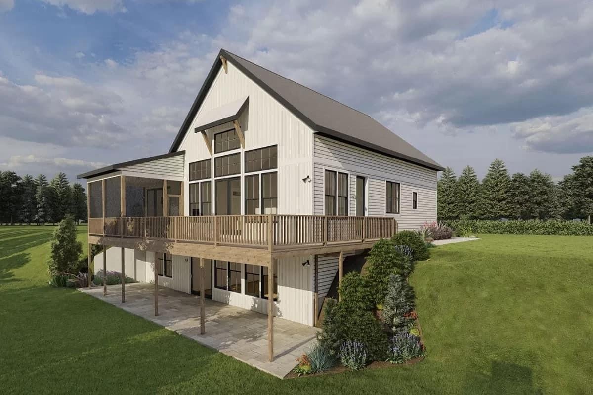 Wow, Notice the Wraparound Deck Extending the Living Space Outdoors