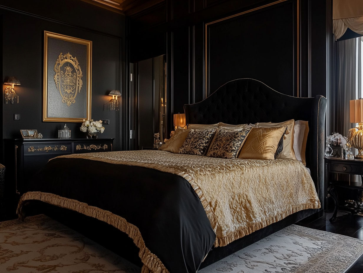 Dark and Beautiful—15 Black Bedroom Designs to Inspire You – Home ...
