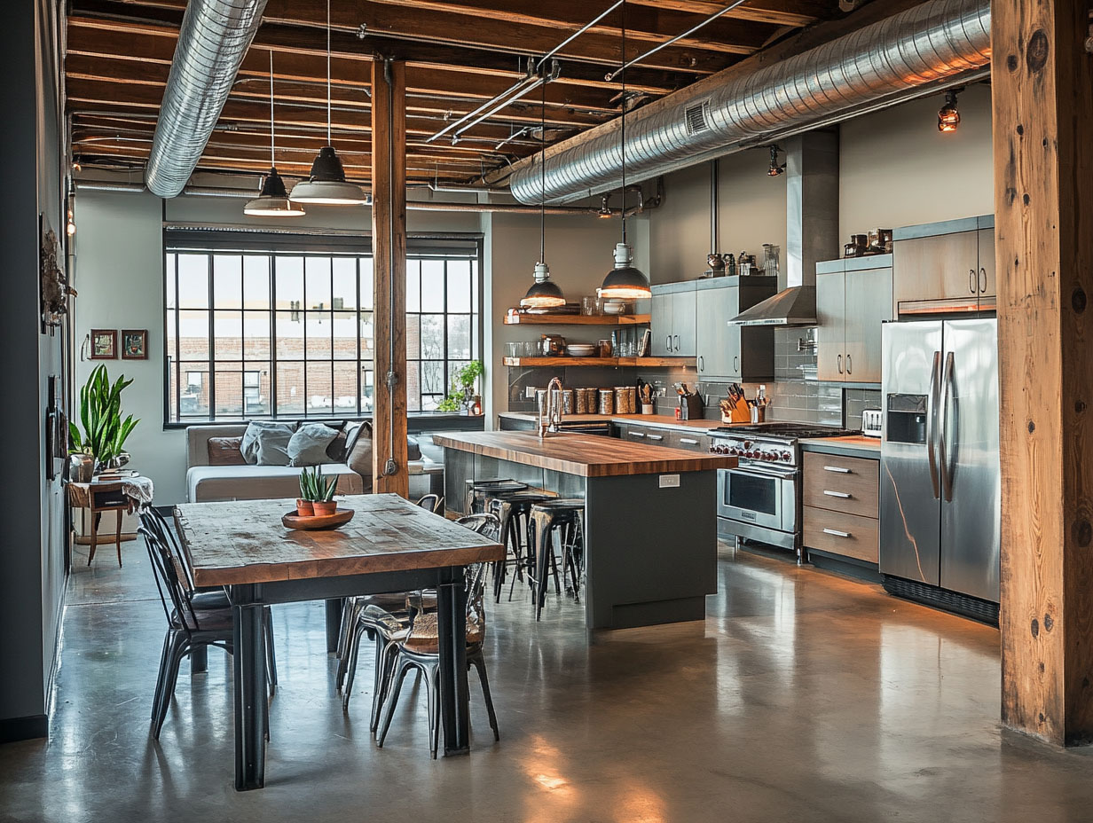 15 Must-See Industrial Kitchen Design Ideas for a Bold, Modern Look ...