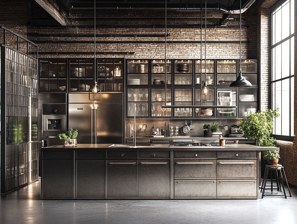 15 Must-See Industrial Kitchen Design Ideas for a Bold, Modern Look ...