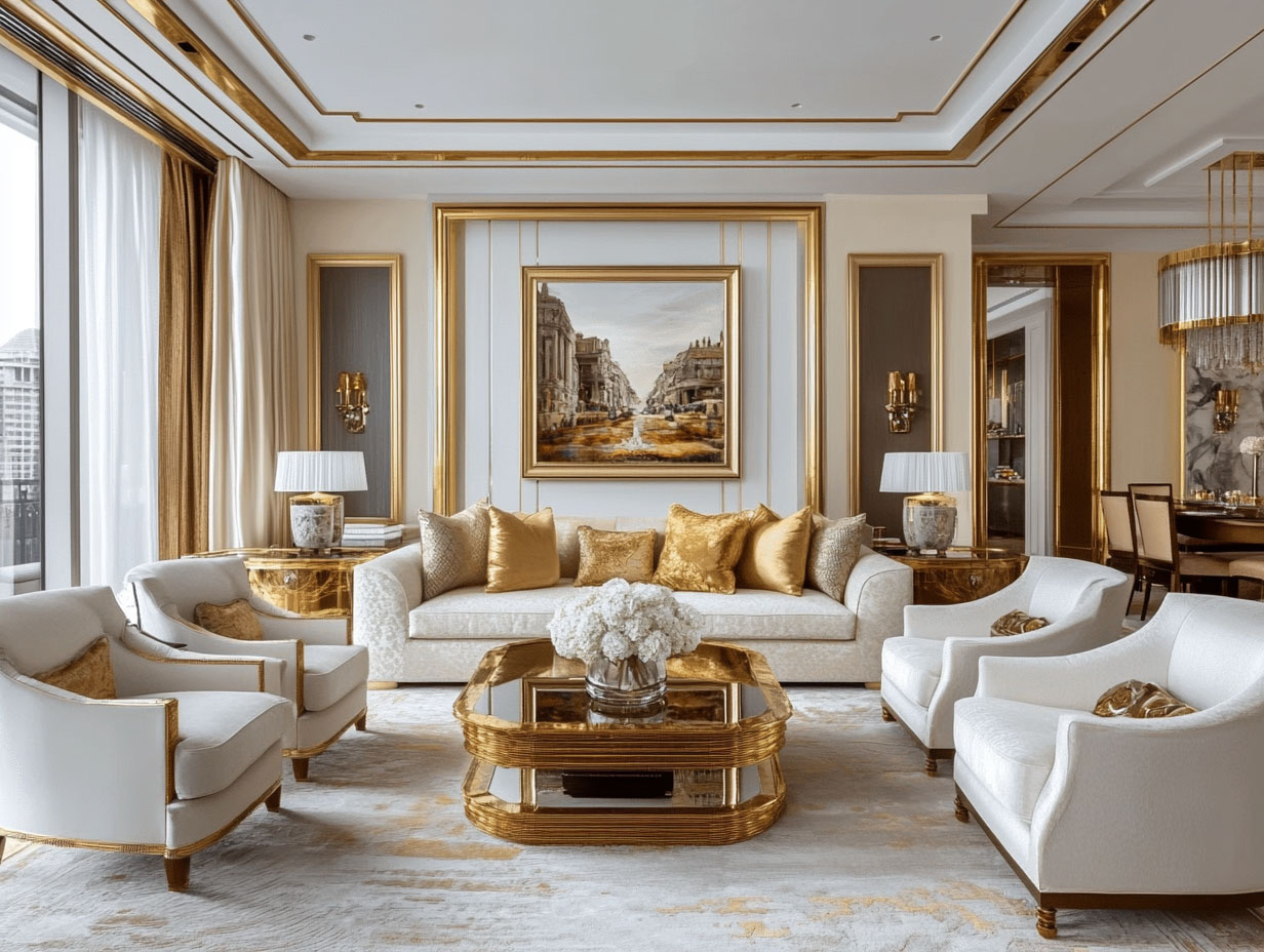 15 Chic and Elegant Living Room Design Ideas to Elevate Your Home ...