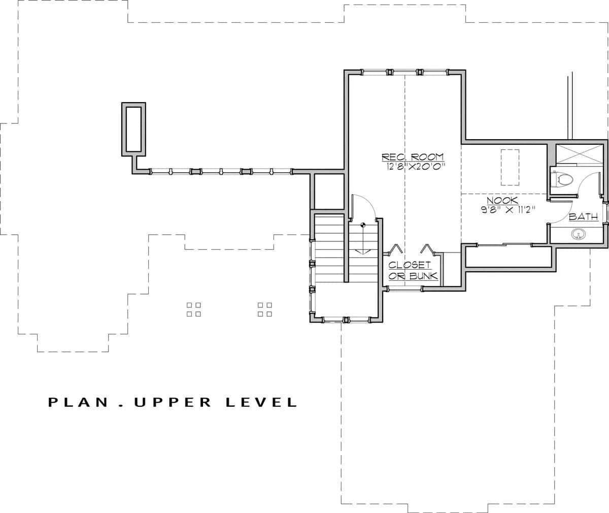 Cozy Upper Level with a Versatile Rec Room and Nook