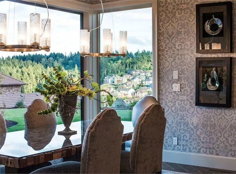 Check Out the Ornate Wallpaper and Those Stunning Views