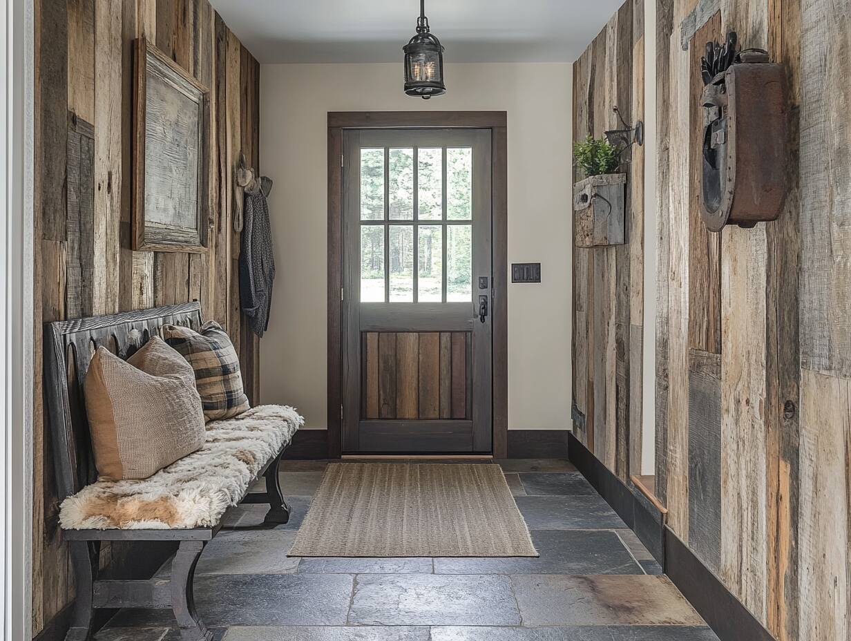 Create a Cozy First Impression with These 15 Farmhouse Entryway Ideas ...