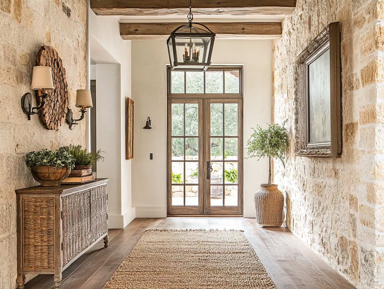 Create a Cozy First Impression with These 15 Farmhouse Entryway Ideas ...