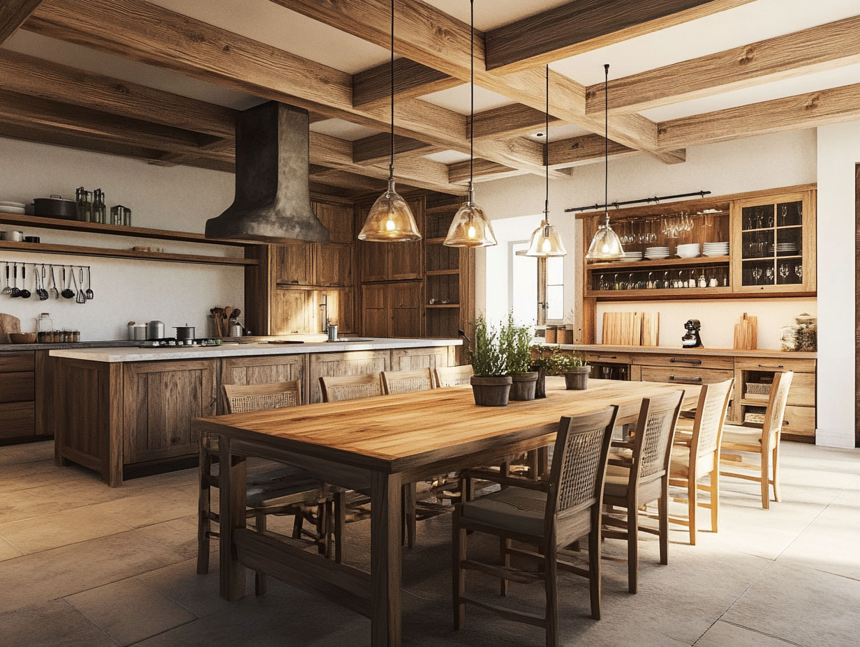 15 Beautiful Farmhouse Dining Room Ideas for a Warm and Welcoming Space ...
