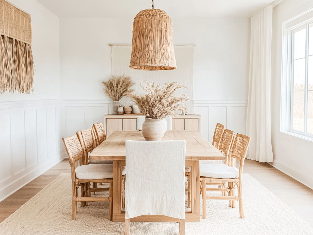 15 Beautiful Farmhouse Dining Room Ideas for a Warm and Welcoming Space ...