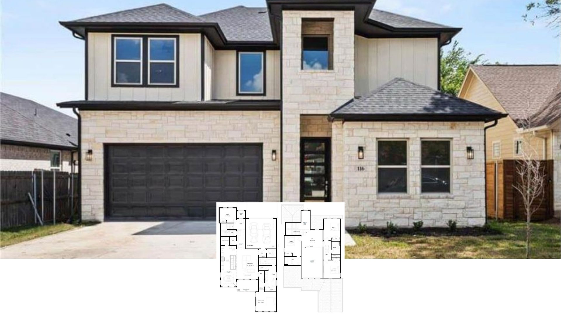 10 Four-Bedroom Contemporary Southern-Style Homes Grounded in Classic Design (Floor Plans Included)