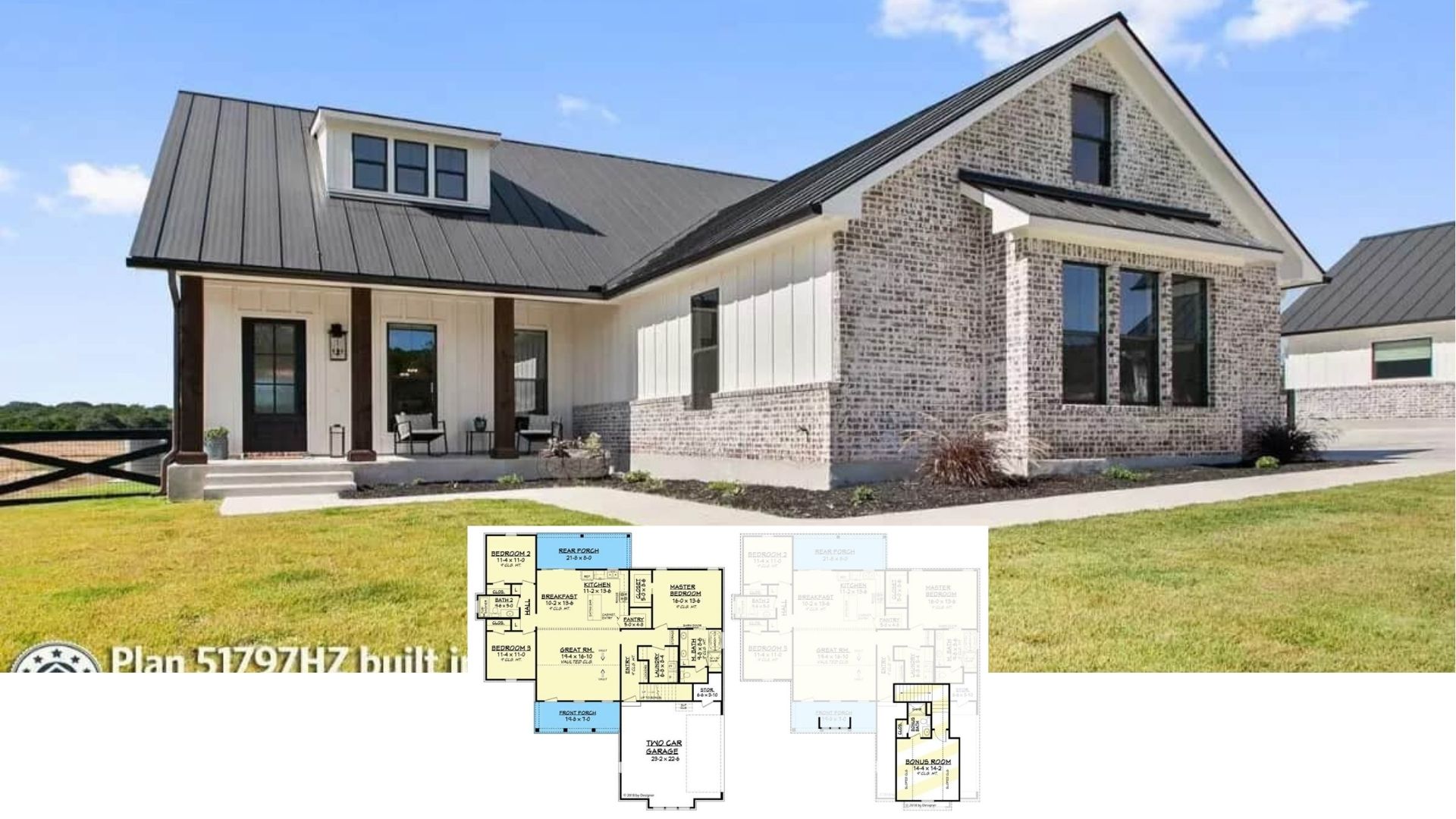 10 Four-Bedroom Cottage House Plans Combine Rustic Elements with Modern Design