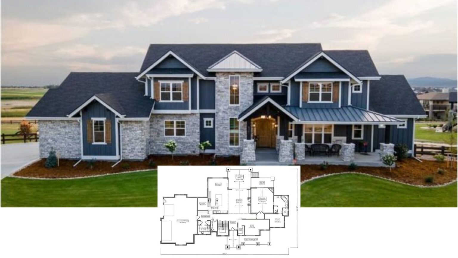 10 of the Best 4-Bedroom Country-Style House Plans Designed with Warmth ...