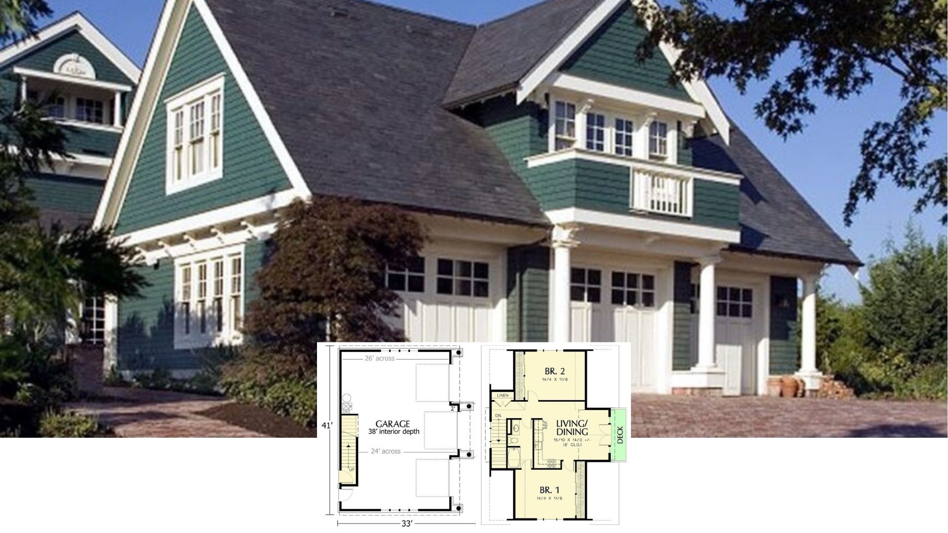10 of the Best 2-Bedroom Cottage House Plans Blending Traditional and Modern Design