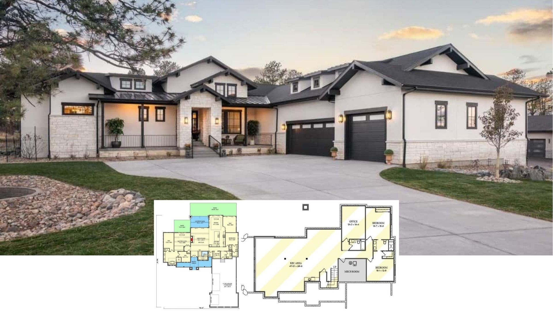 10 of the Best 2-Bedroom Homes Designed with Basements (Floor Plans Included)