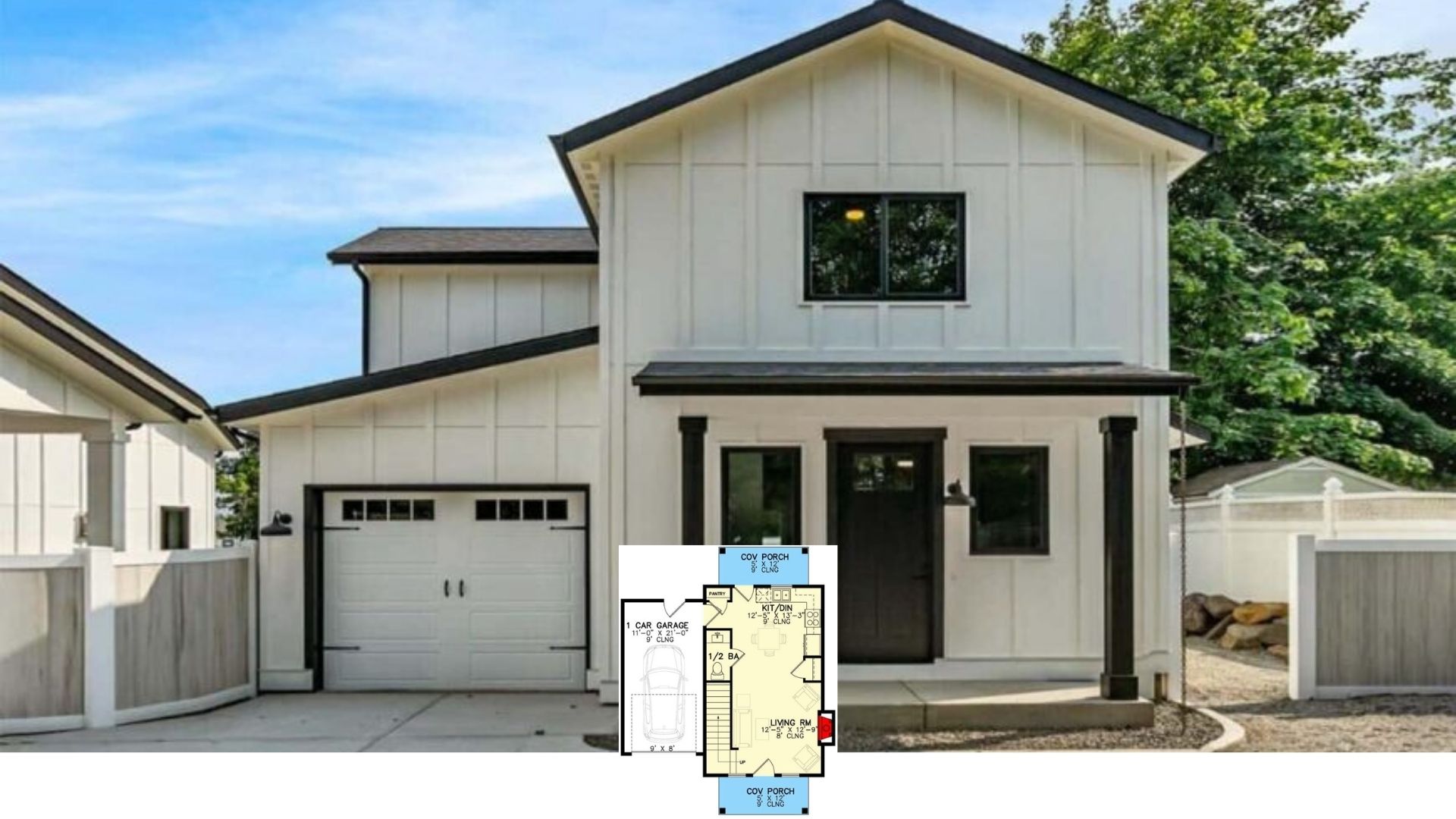 10 of the Best 2-Bedroom House Plans that Maximize Space on Narrow Lots