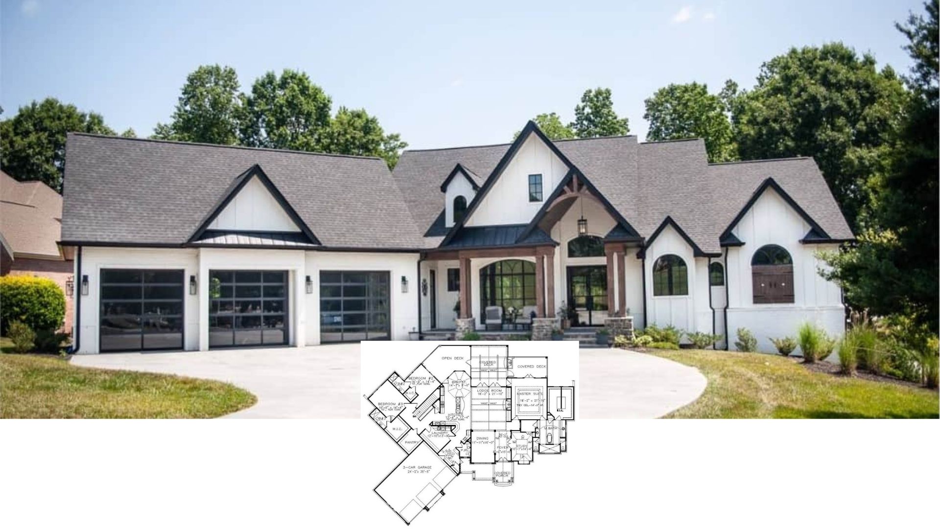 10 of the Best 3-Bedroom House Plans Working with 3,000 to 4,000 Sq. Ft. of Space
