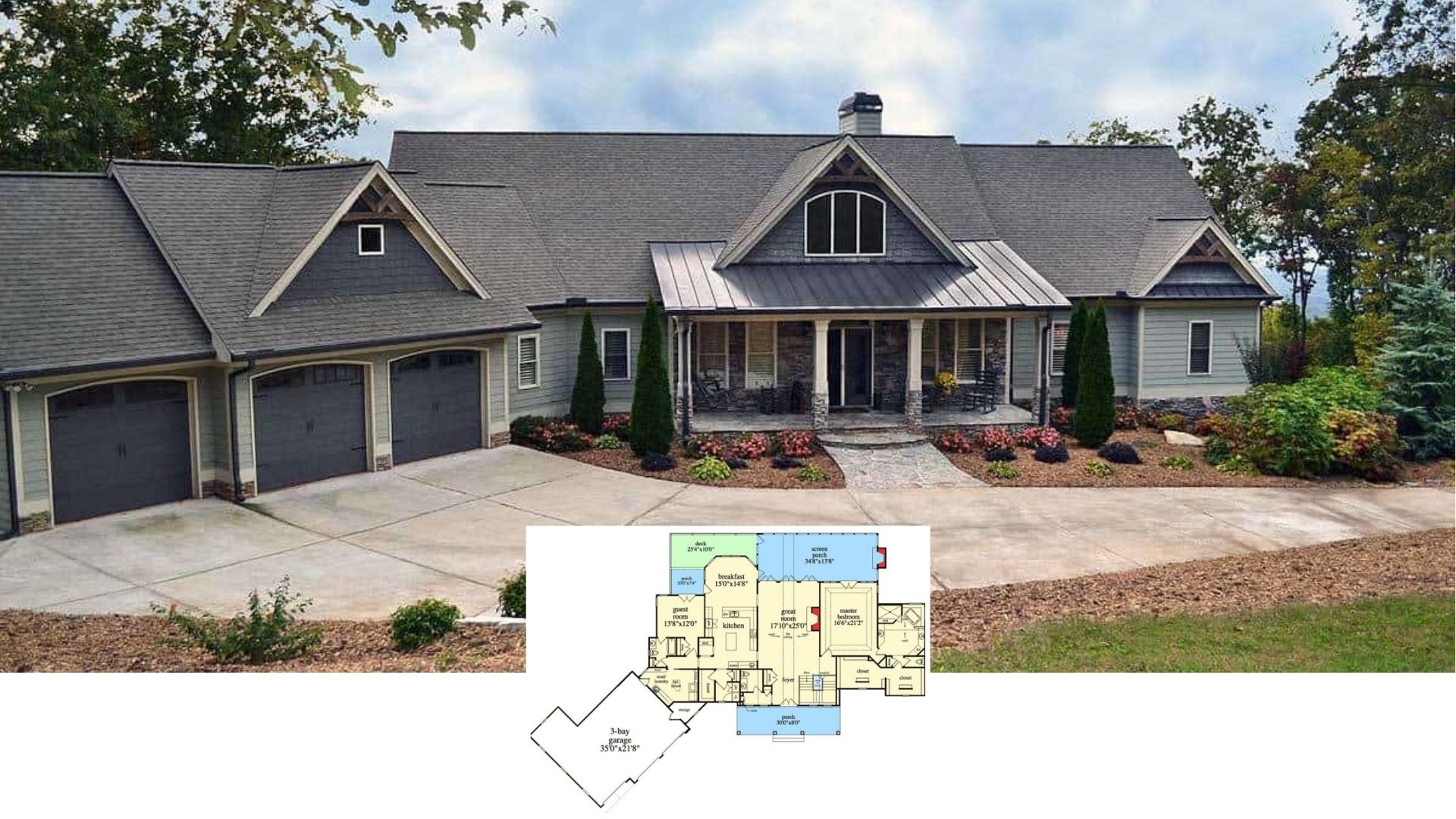 10 of the Best Rancher Floor Plans Designed with a Functional Modern Aesthetic