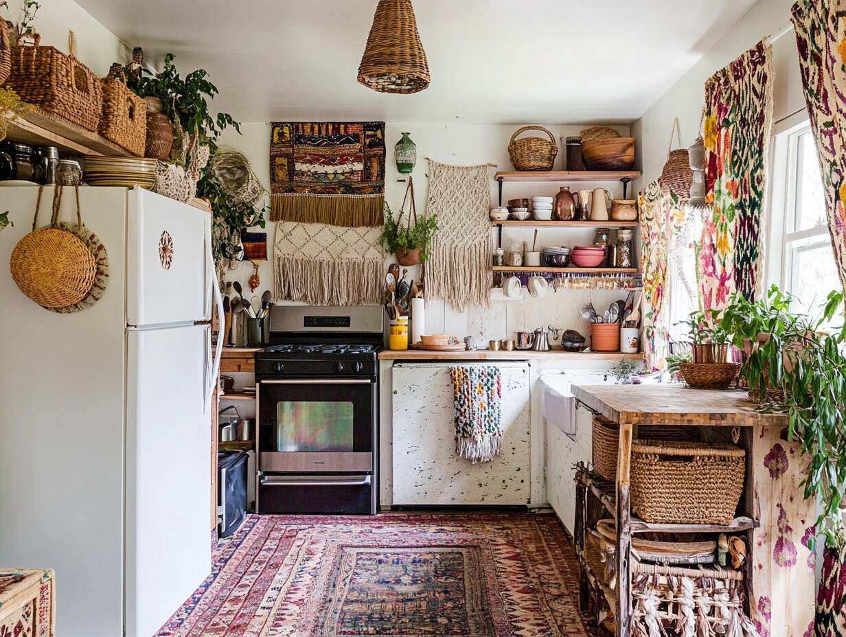 Spice Up Your Kitchen with These 15 Boho-Inspired Designs – Home ...