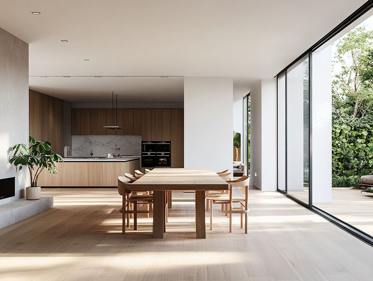 15 Minimalist Dining Room Ideas for a Clean and Contemporary Look ...