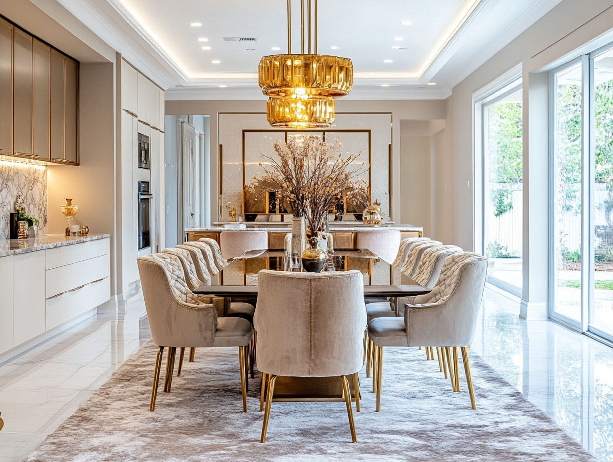15 Large Family Dining Room Ideas for Comfortable and Stylish ...