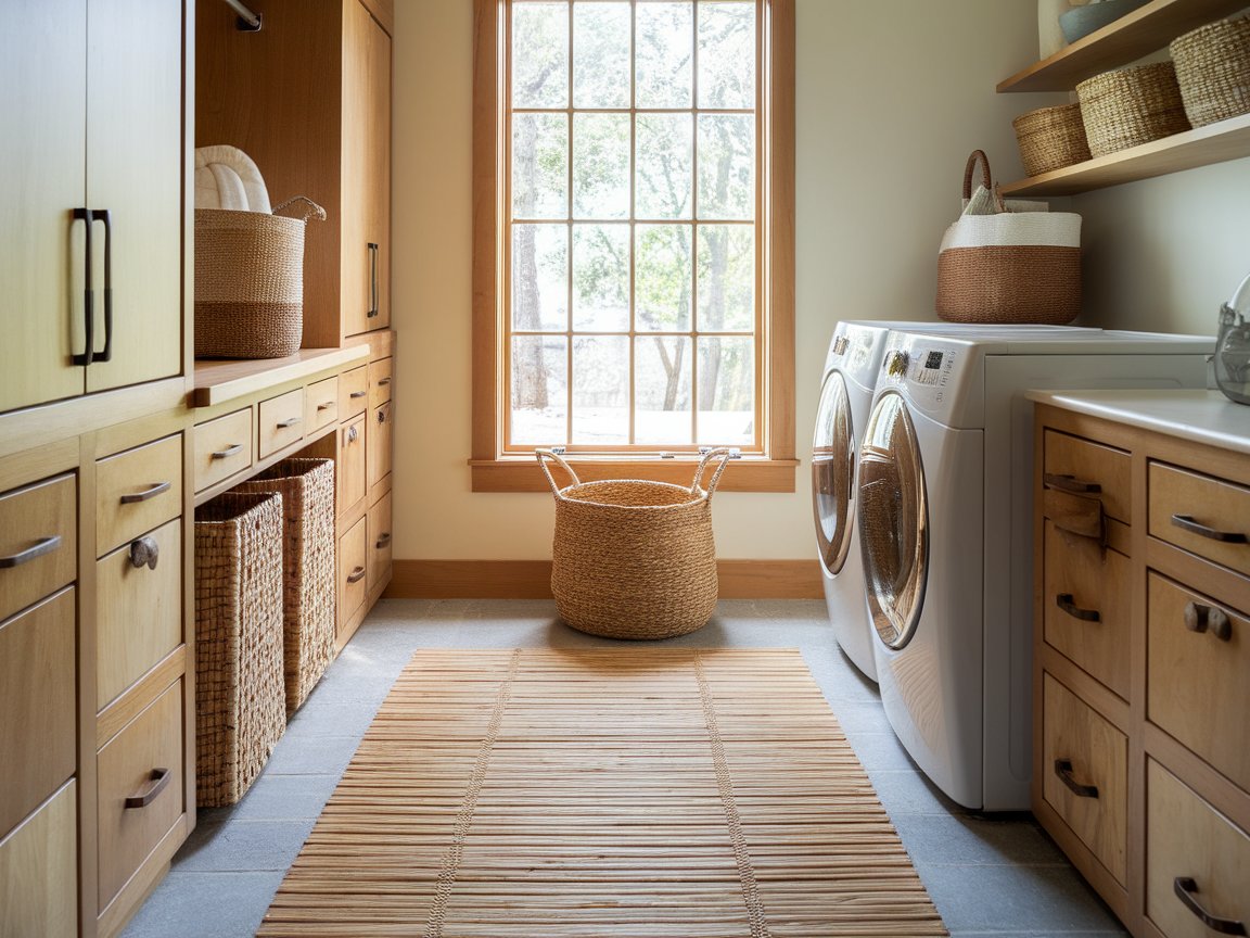 Laundry Room Rug Texture Brighten Up Your Laundry Space with These 15 Rug Ideas – Home Stratosphere