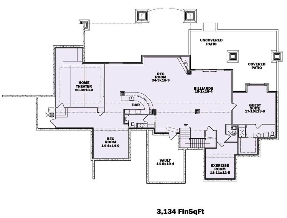 Lower Level Floor Plan