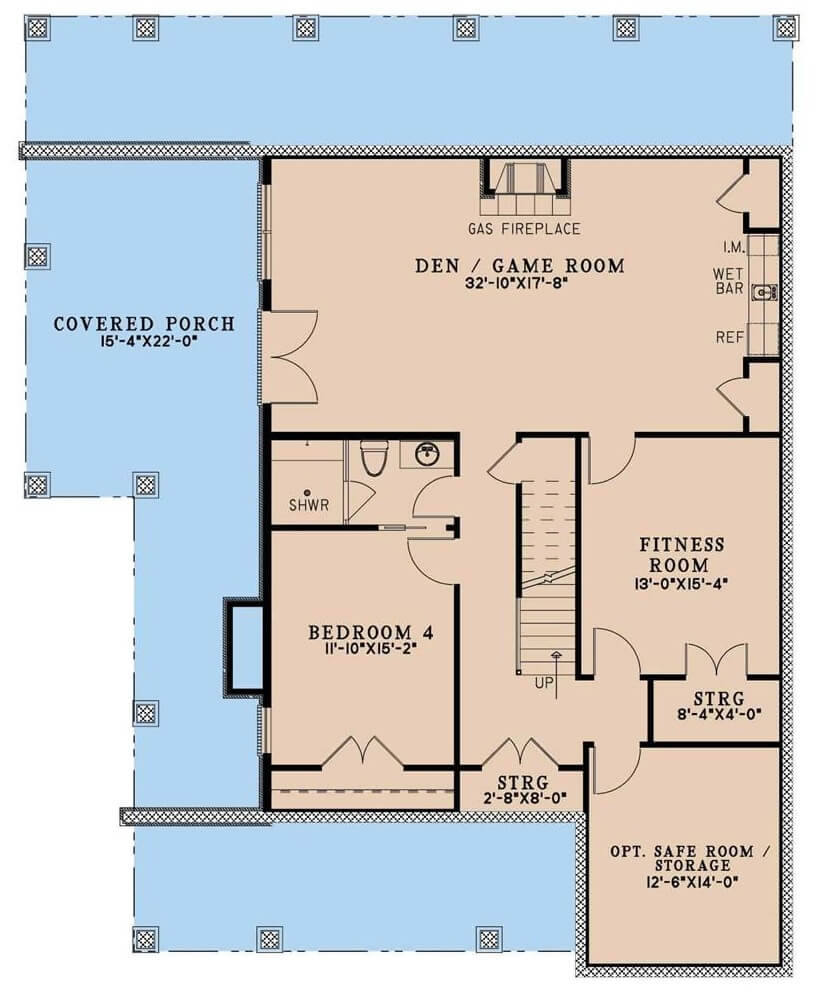 Lower Level Floor Plan