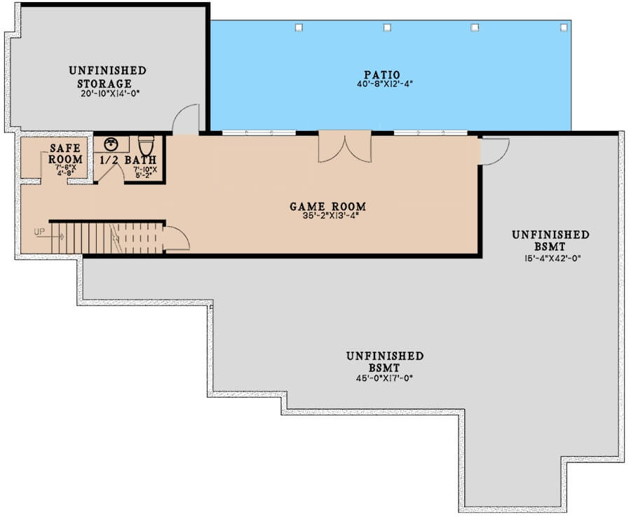 Lower Level Floor Plan