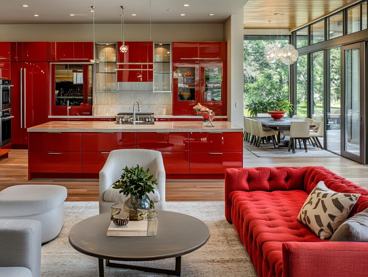 Red Hot Kitchens – 15 Ideas for Eye-Catching Red Cabinets – Home ...