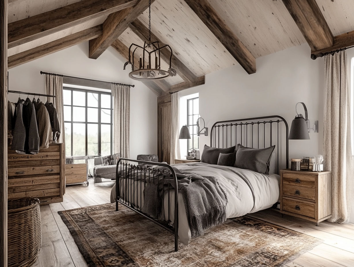 Love Cozy, Rustic Vibes? These 15 Farmhouse Bedrooms Are a Must-See ...